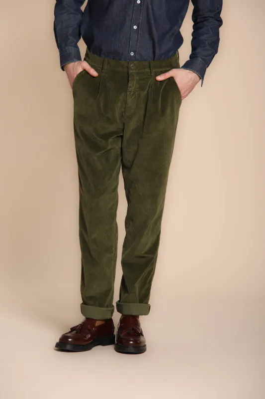 Pinces men’s chino pants in French corduroy relaxed fit sold by Mason's