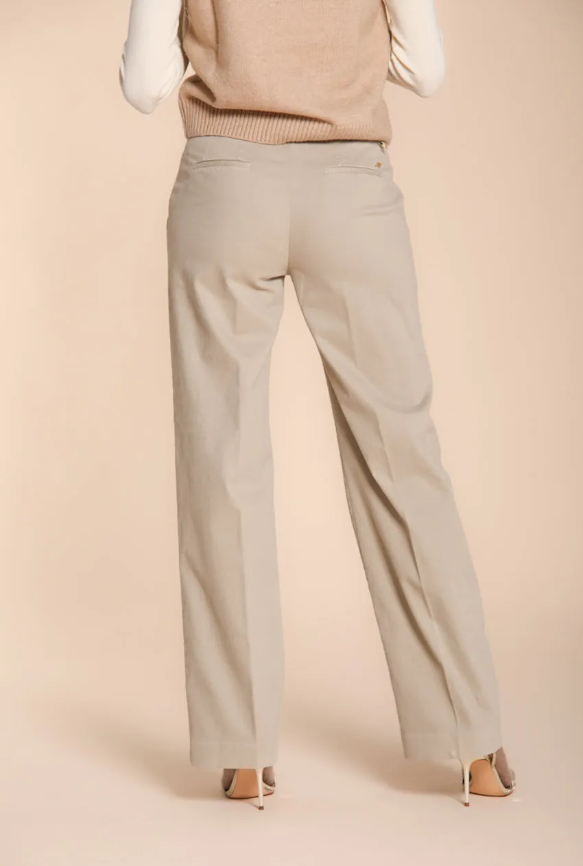 New York Straight women’s chino pants in gabardine straight fit sold by Mason's product image thumbnail 4