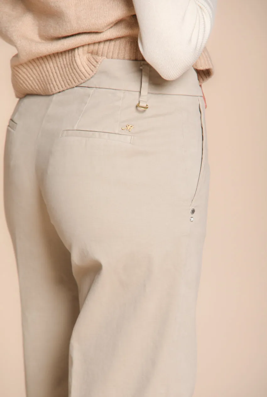 New York Straight women’s chino pants in gabardine straight fit sold by Mason's product image thumbnail 2