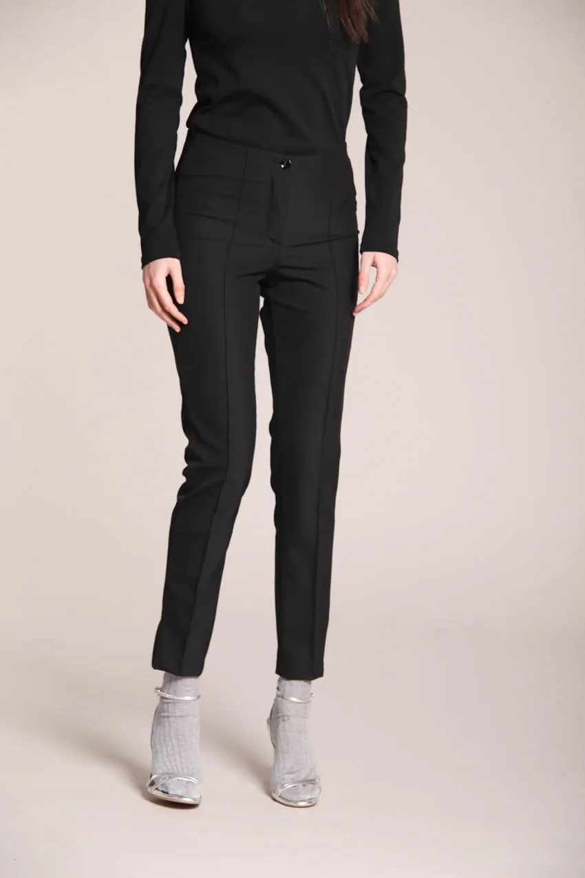 Milano women’s chino trousers in jersey slim fit sold by Mason's
