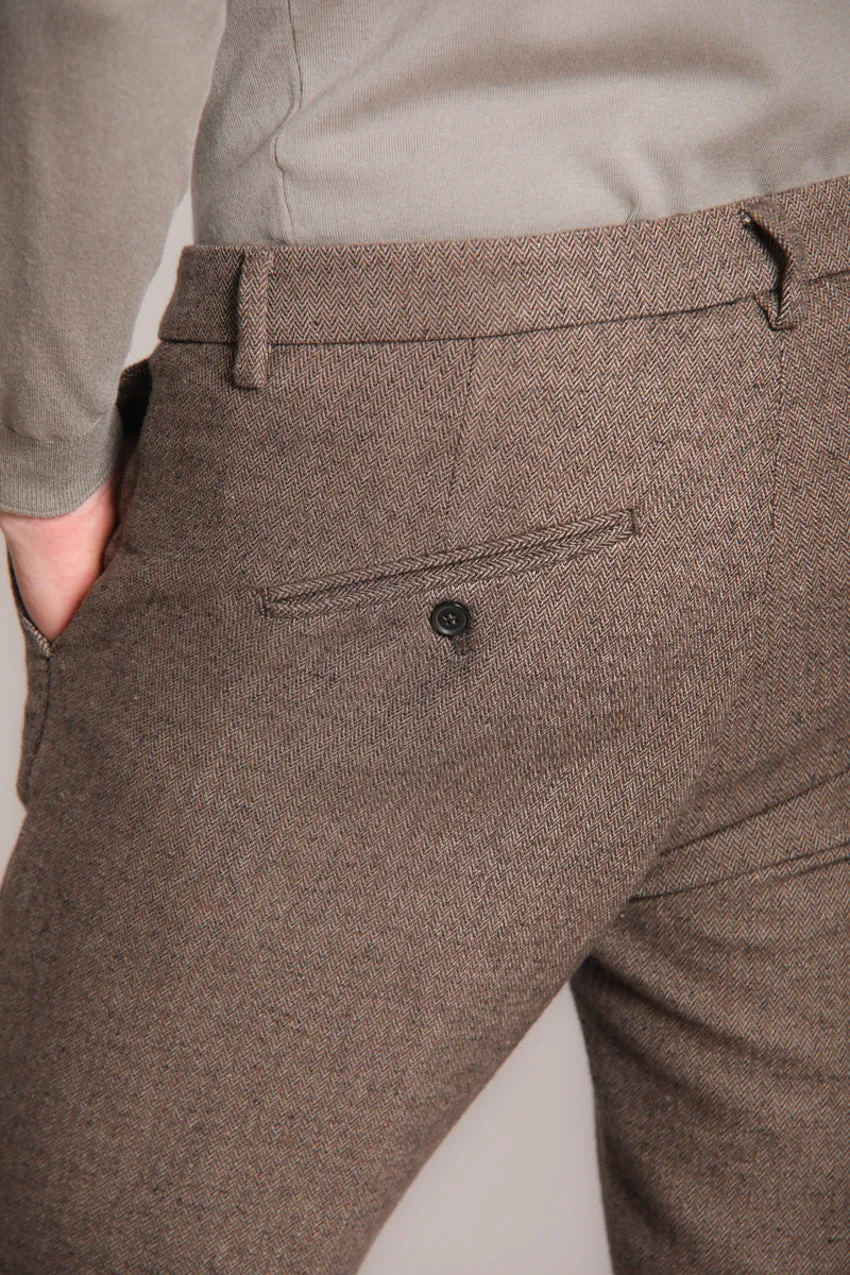 Osaka men's chino pants in bicolor resca carrot fit sold by Mason's product image thumbnail 4