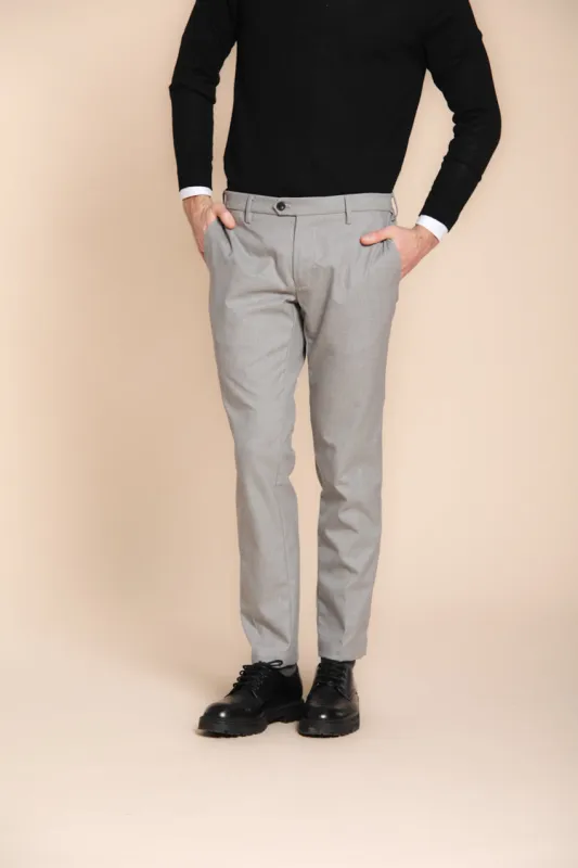New York men's chino pants in cotton wool regular fit sold by Mason's