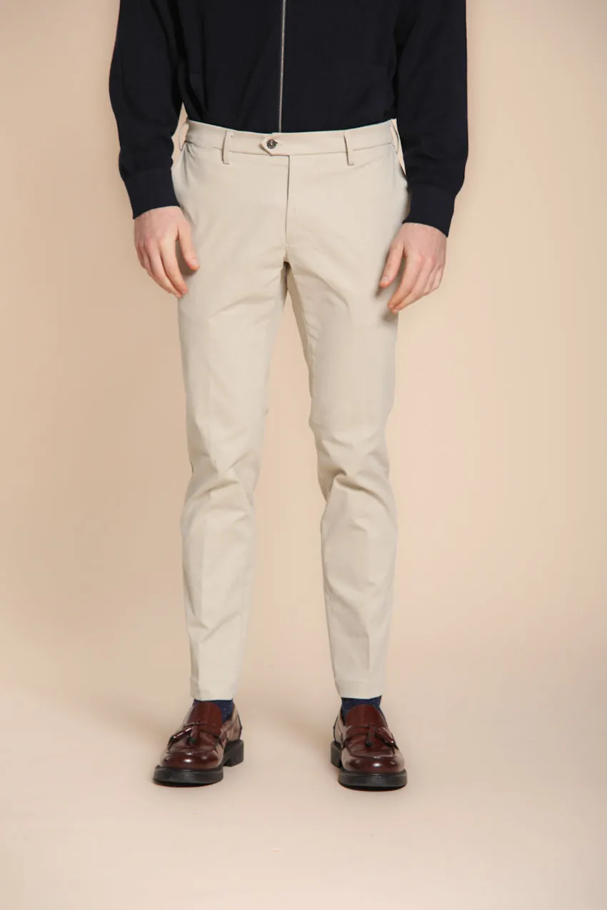 New York men's chino pants in piece-dyed gabardine regular fit sold by Mason's