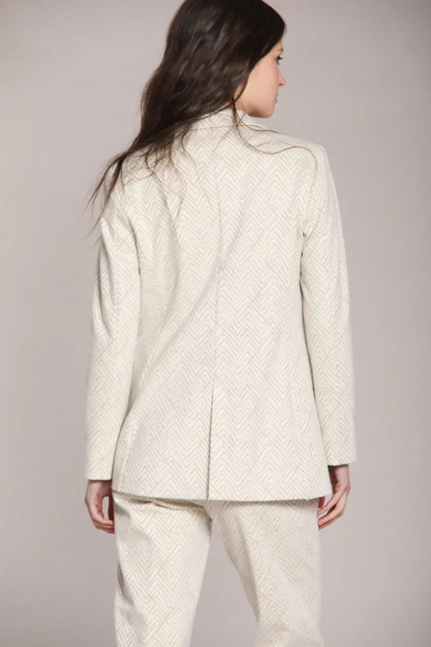 Irene long women’s blazer in jersey lurex sold by Mason's product image thumbnail 5