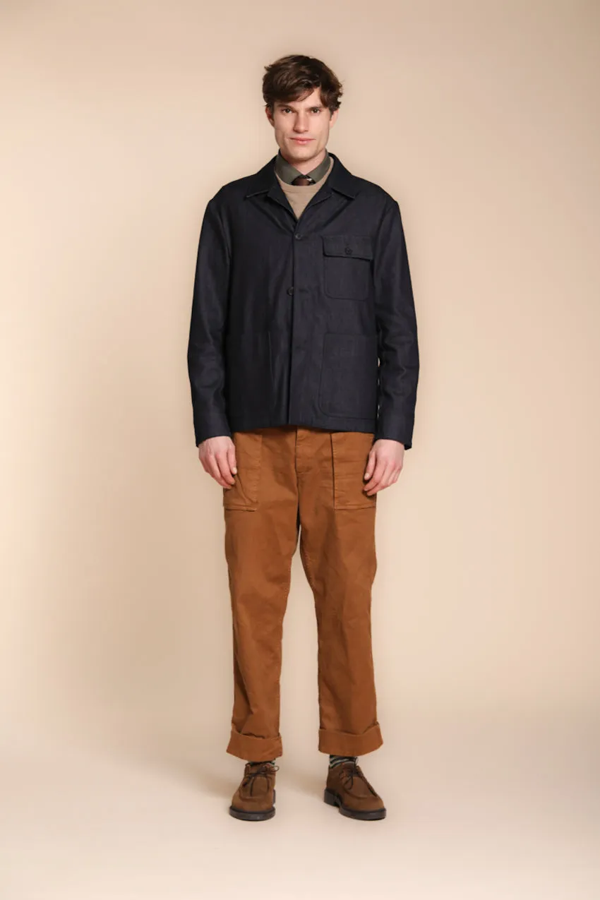 San Luis M74 men’s cargo pants in gabardine relaxed fit sold by Mason's product image thumbnail 4