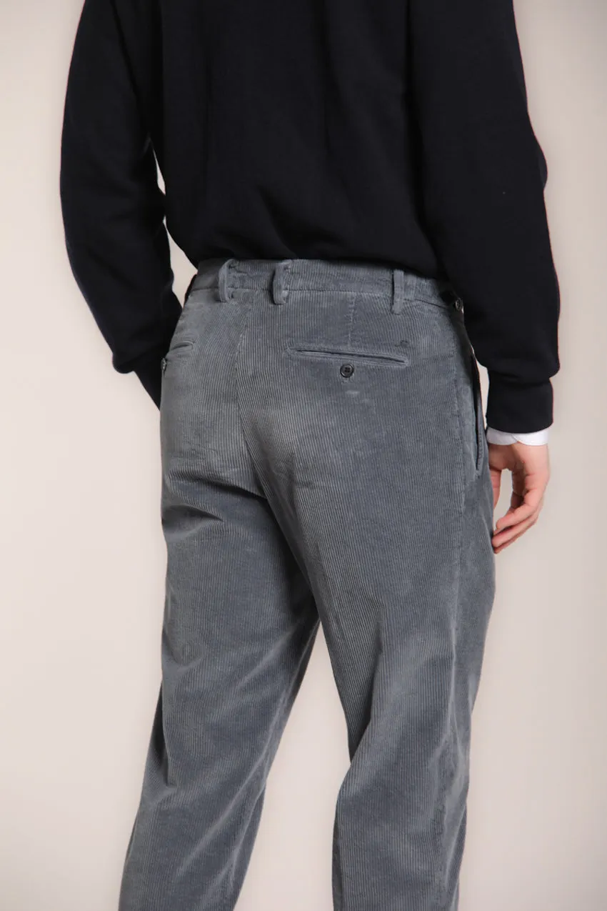 Don Johnson 2 Pinces men’s chino pants in 500-wale corduroy carrot fit sold by Mason's product image thumbnail 5