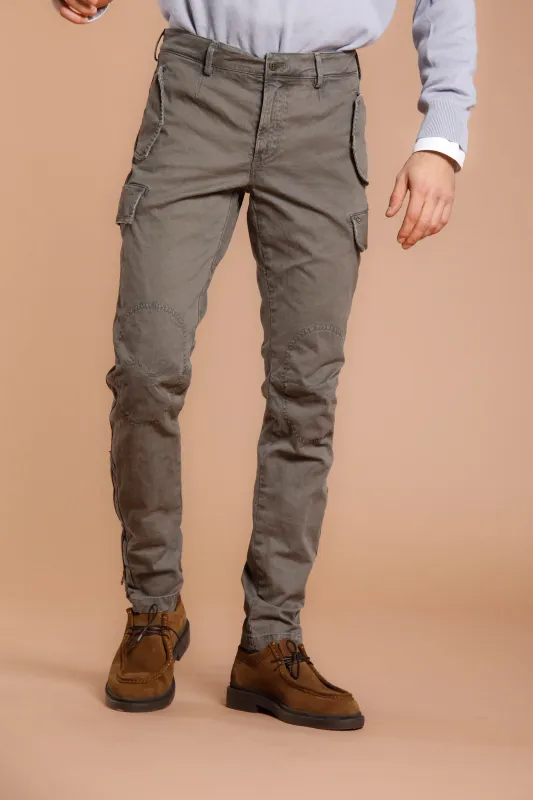 Bolivia men’s cargo pants in gabardine regular fit sold by Mason's