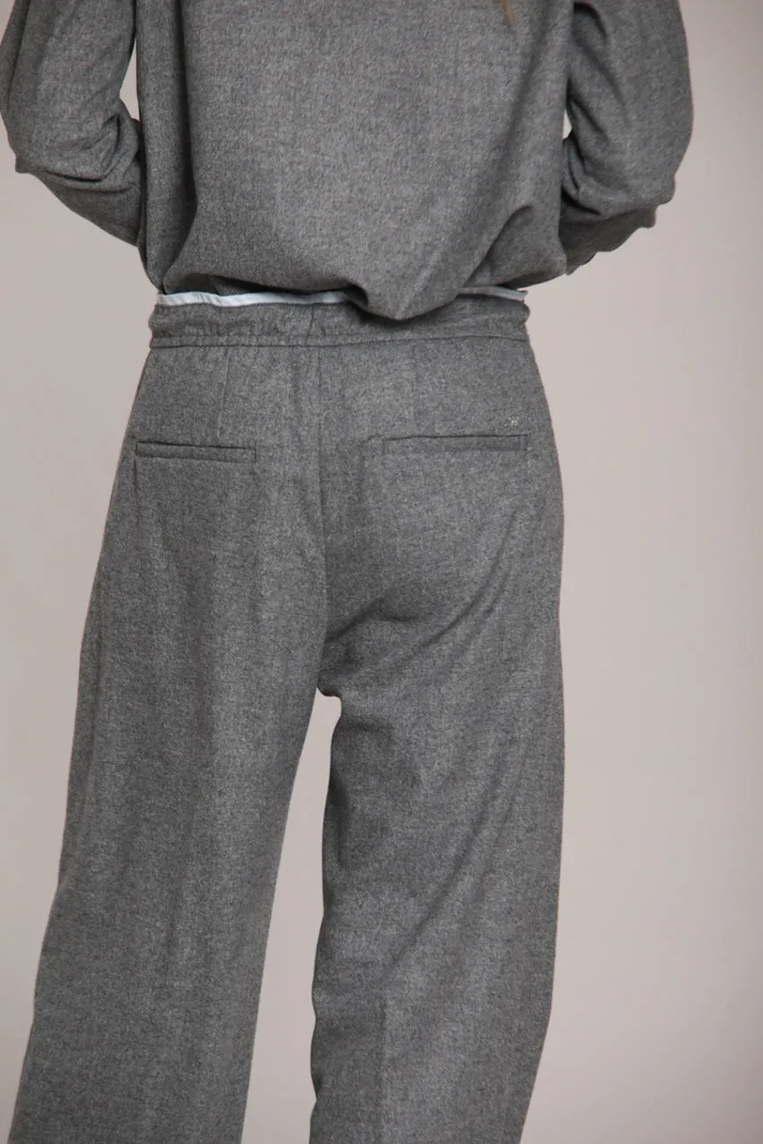 New York Studio Elax women’s solid wool chino pant wide leg sold by Mason's product image thumbnail 5