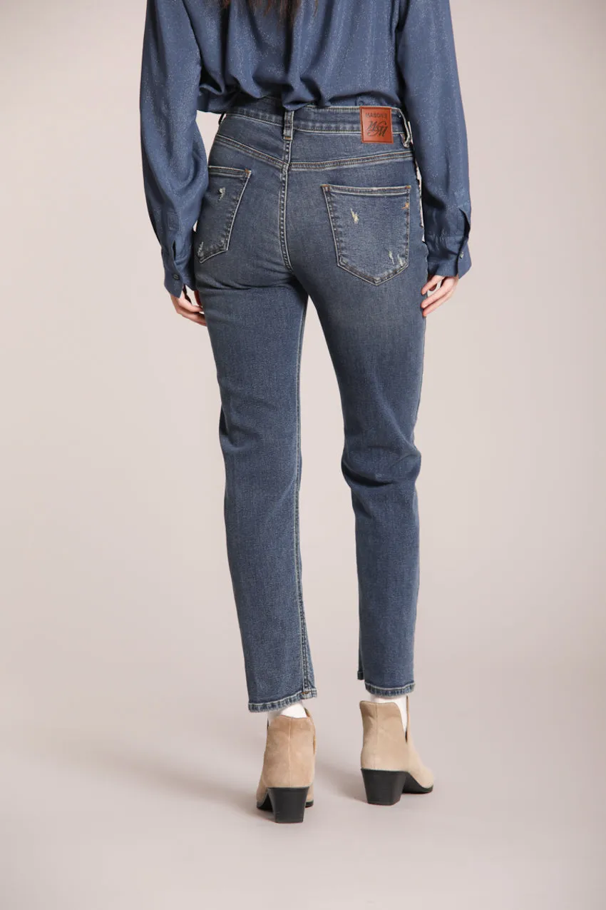 Agnes women’s 5-pocket pant in stretch denim slim fit sold by Mason's product image thumbnail 4