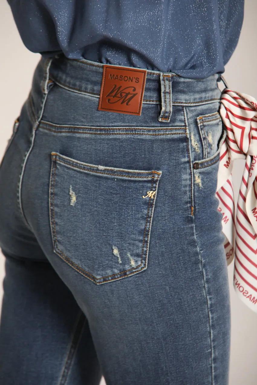 Agnes women’s 5-pocket pant in stretch denim slim fit sold by Mason's product image thumbnail 2