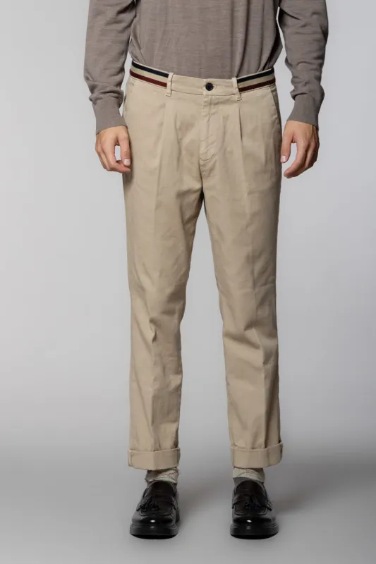 Pinces Icon men’s chino pants in bull relaxed fit
 sold by Mason's
