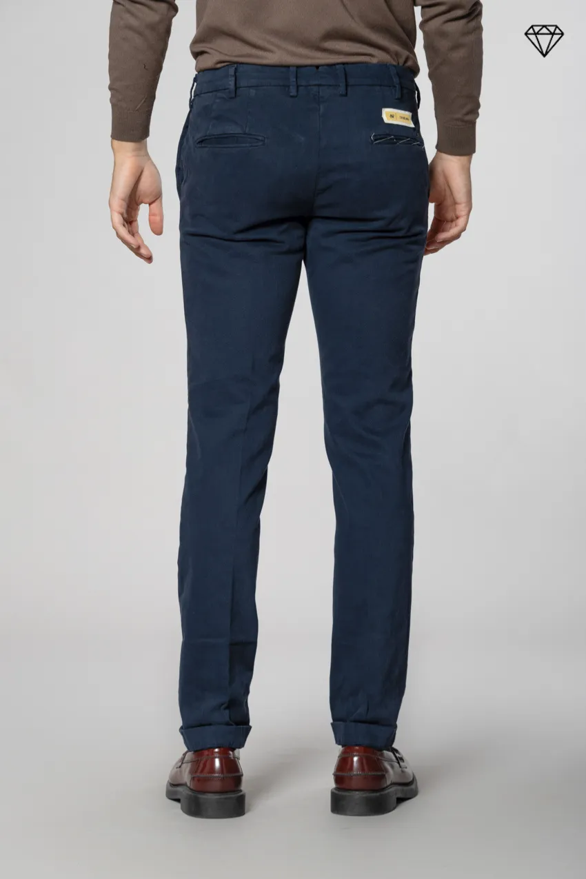 New York Sartoriale men's chino pants tailored in cotton and wool regular fit ① sold by Mason's product image thumbnail 5