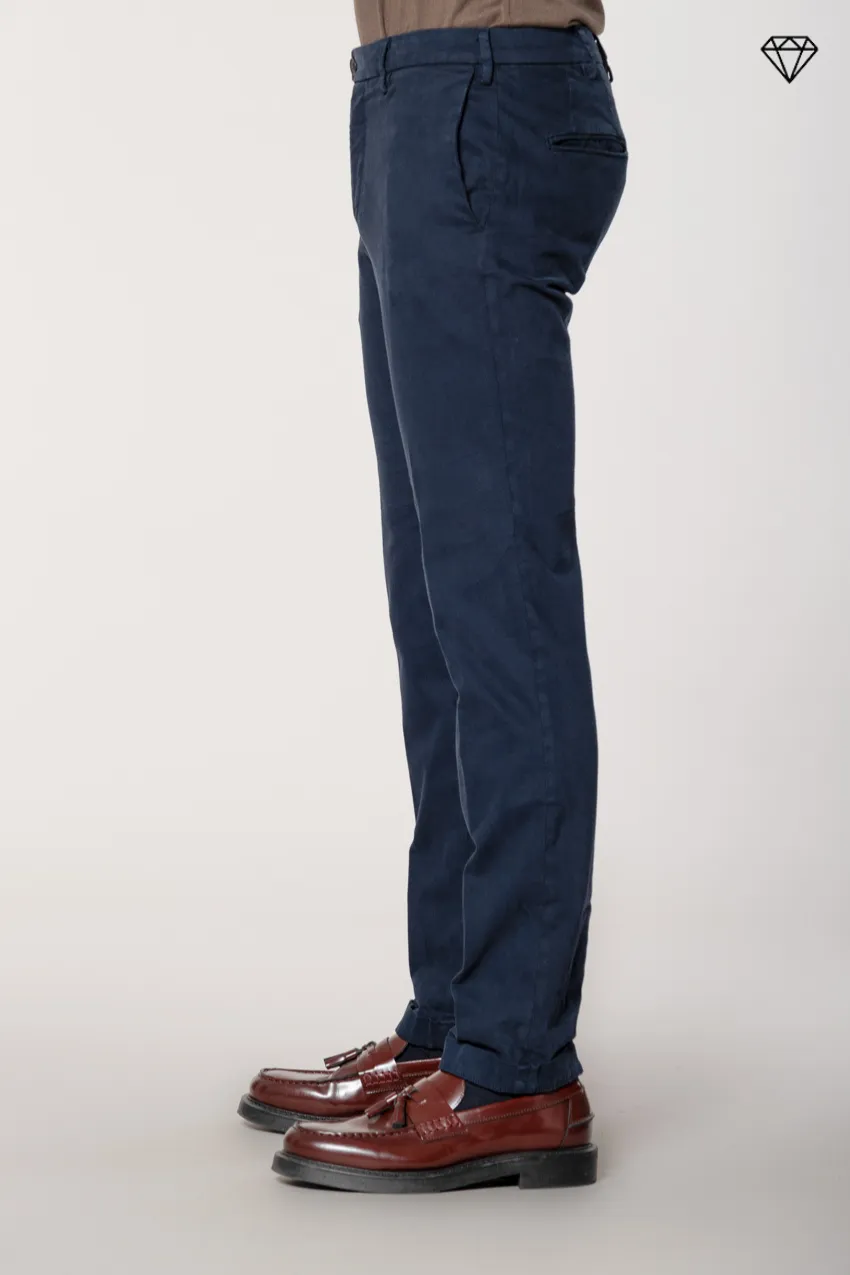 New York Sartoriale men's chino pants tailored in cotton and wool regular fit ① sold by Mason's product image thumbnail 4
