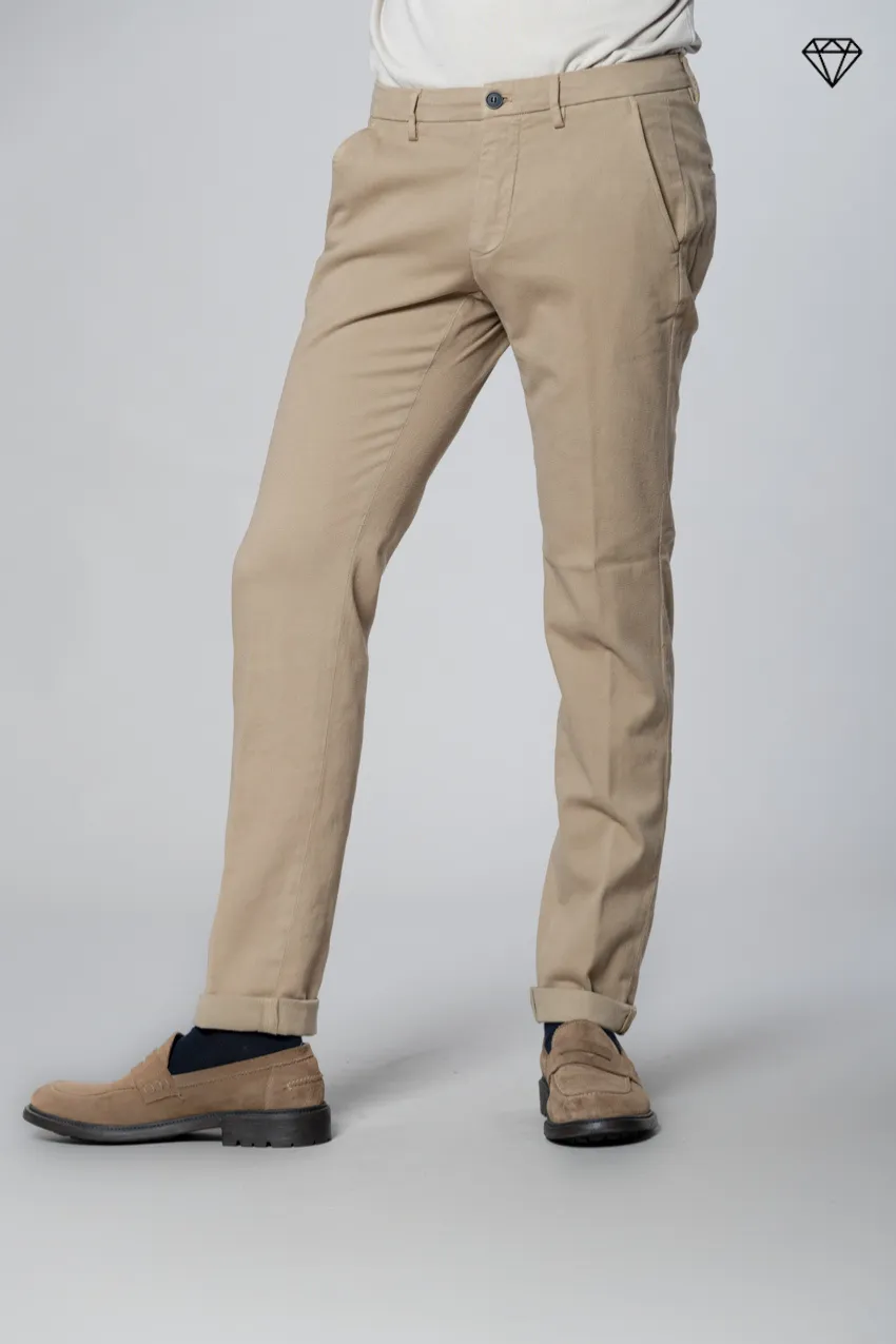 Torino men's chino pants in cotton cashmere slim fit ① sold by Mason's product image thumbnail 3