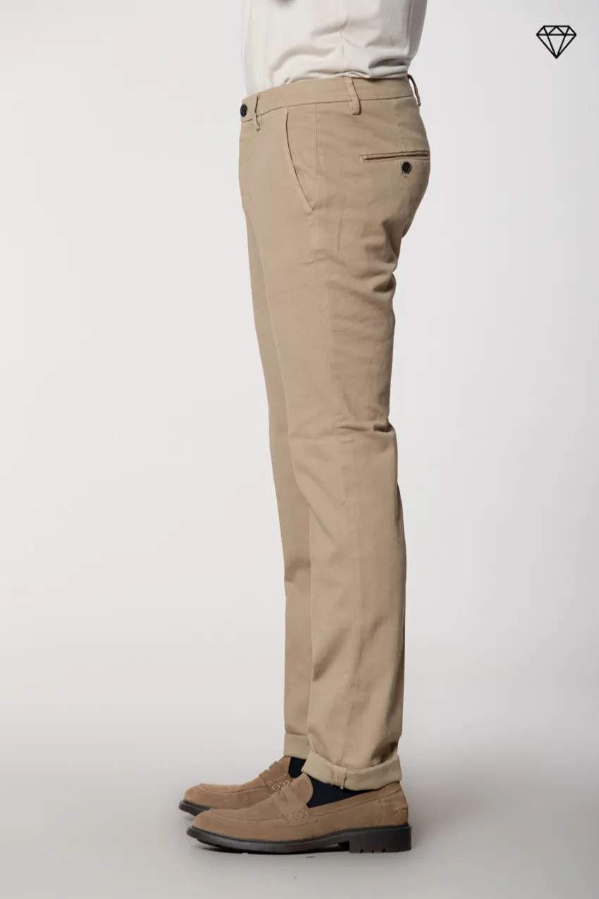 Torino men's chino pants in cotton cashmere slim fit ① sold by Mason's product image thumbnail 4