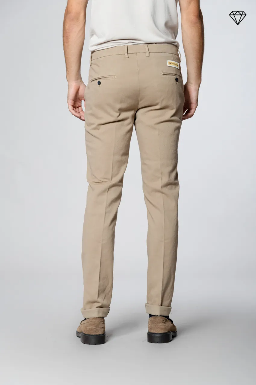 Torino men's chino pants in cotton cashmere slim fit ① sold by Mason's product image thumbnail 5