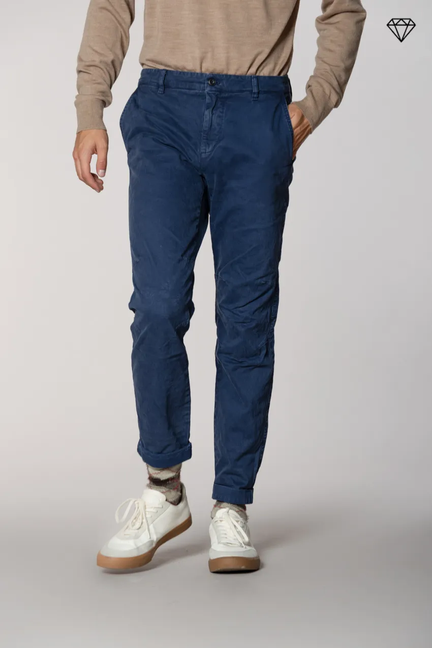 John Coolkhinos men’s chino pants in gabardine logo edition carrot fit ① sold by Mason's product image thumbnail 3