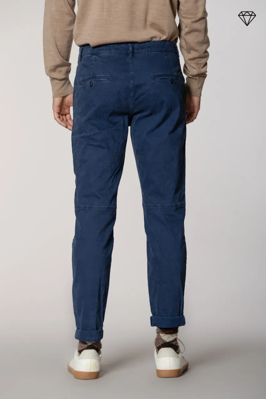 John Coolkhinos men’s chino pants in gabardine logo edition carrot fit ① sold by Mason's product image thumbnail 5