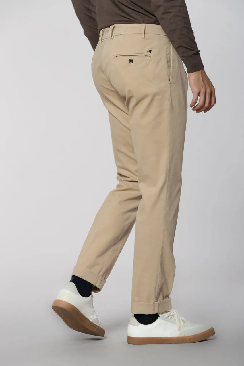 New York Time 1 Pinces men's chino pants in gabardine regular fit sold by Mason's product image thumbnail 4