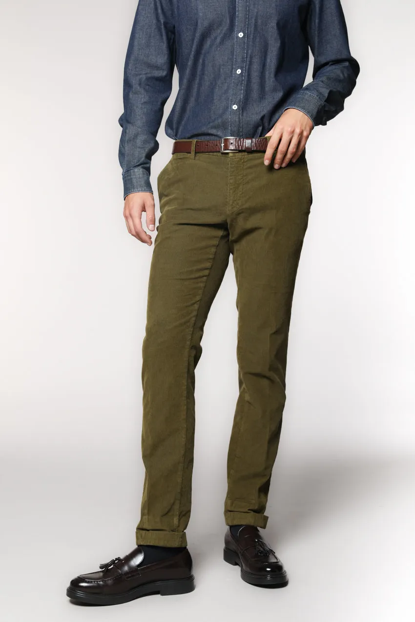 New York men's chino pants in 1000-ridge corduroy regular fit sold by Mason's product image thumbnail 3