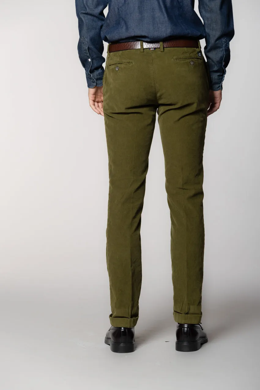 New York men's chino pants in 1000-ridge corduroy regular fit sold by Mason's product image thumbnail 5