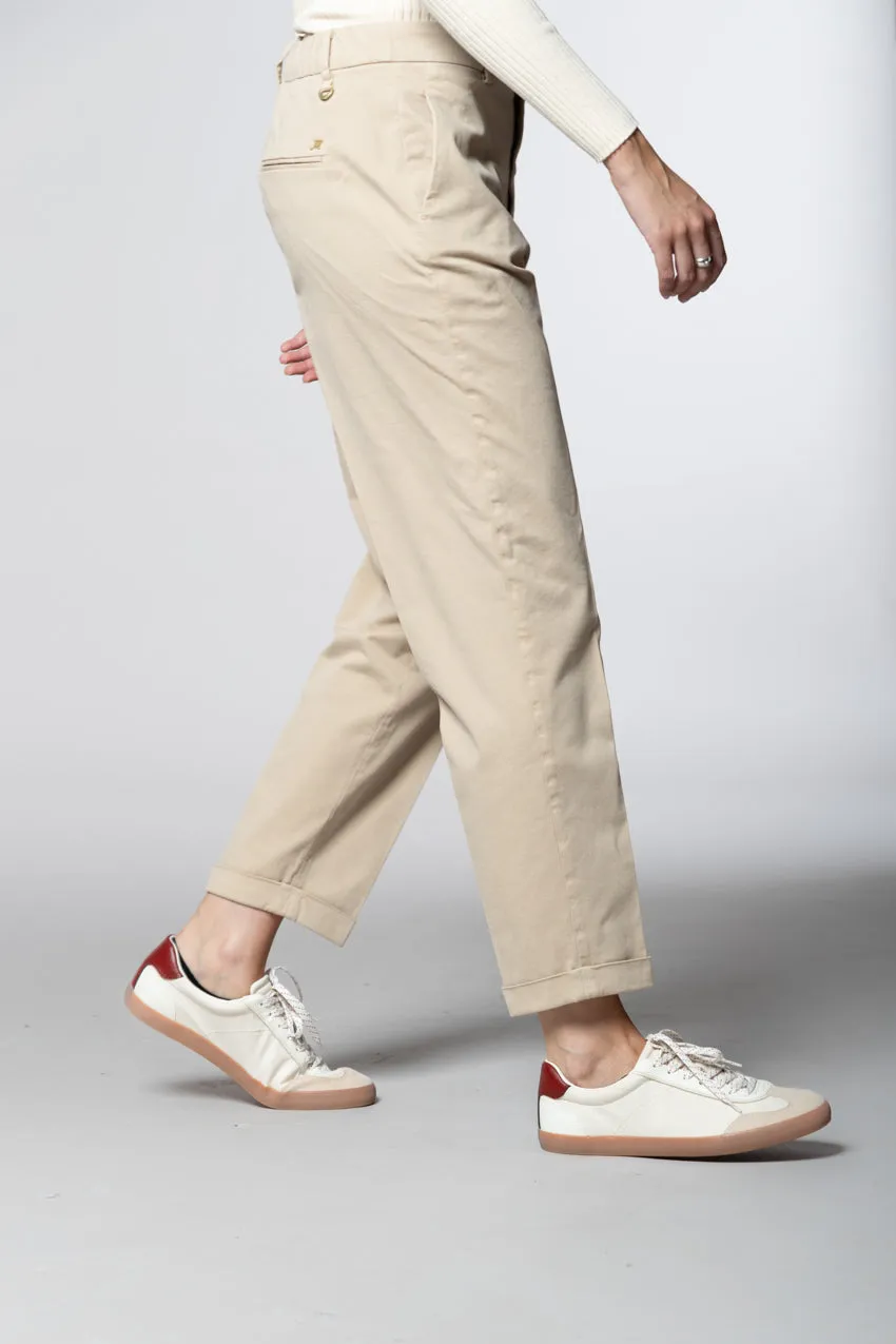 New York Cozy women’s chino pants in gabardine carrot fit sold by Mason's product image thumbnail 2