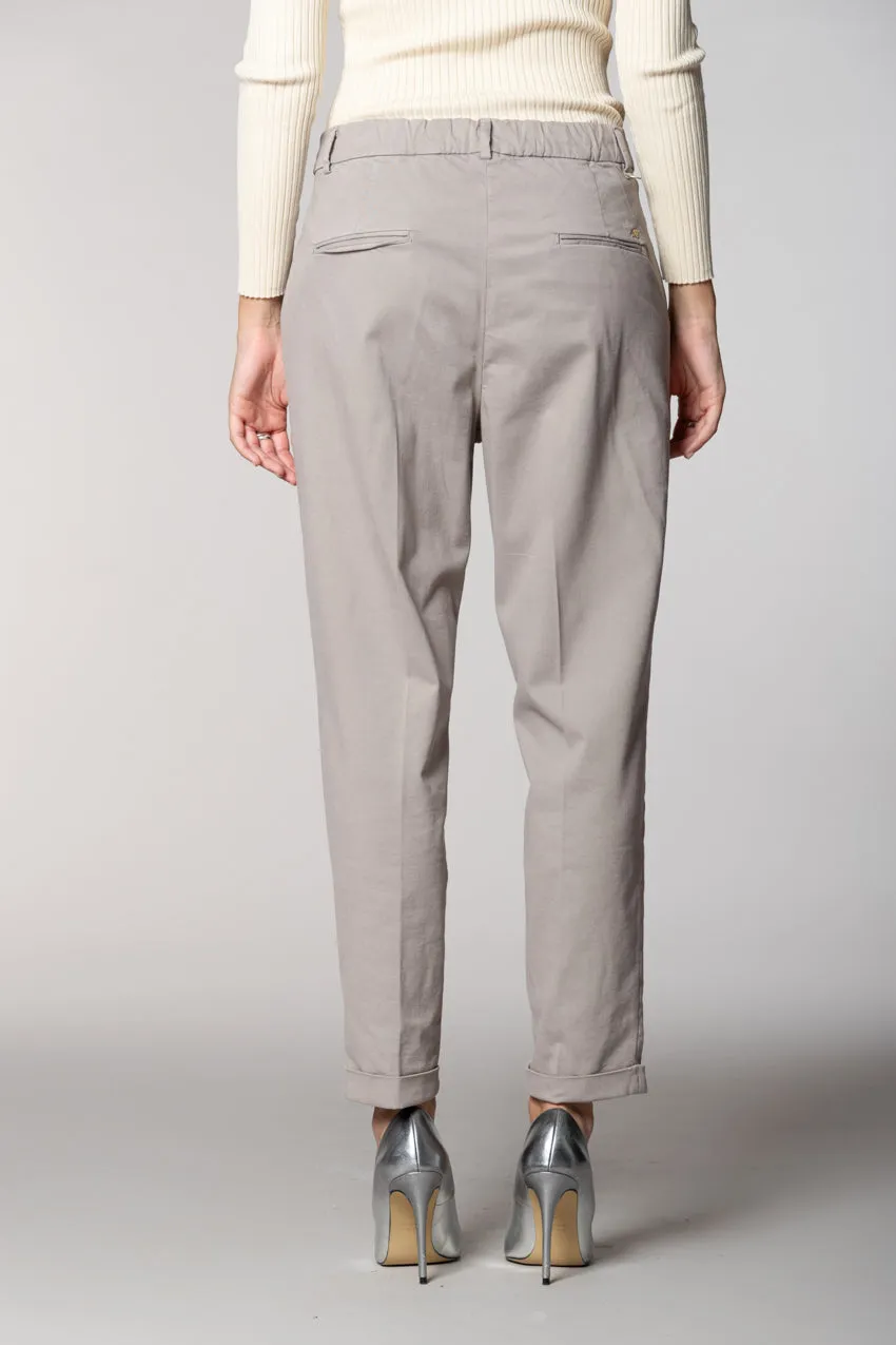 New York Cozy women’s chino pants in gabardine carrot fit sold by Mason's product image thumbnail 5