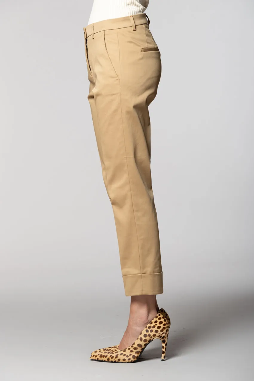 New York Carrot women’s chino trousers in gabardine carrot fit sold by Mason's product image thumbnail 4