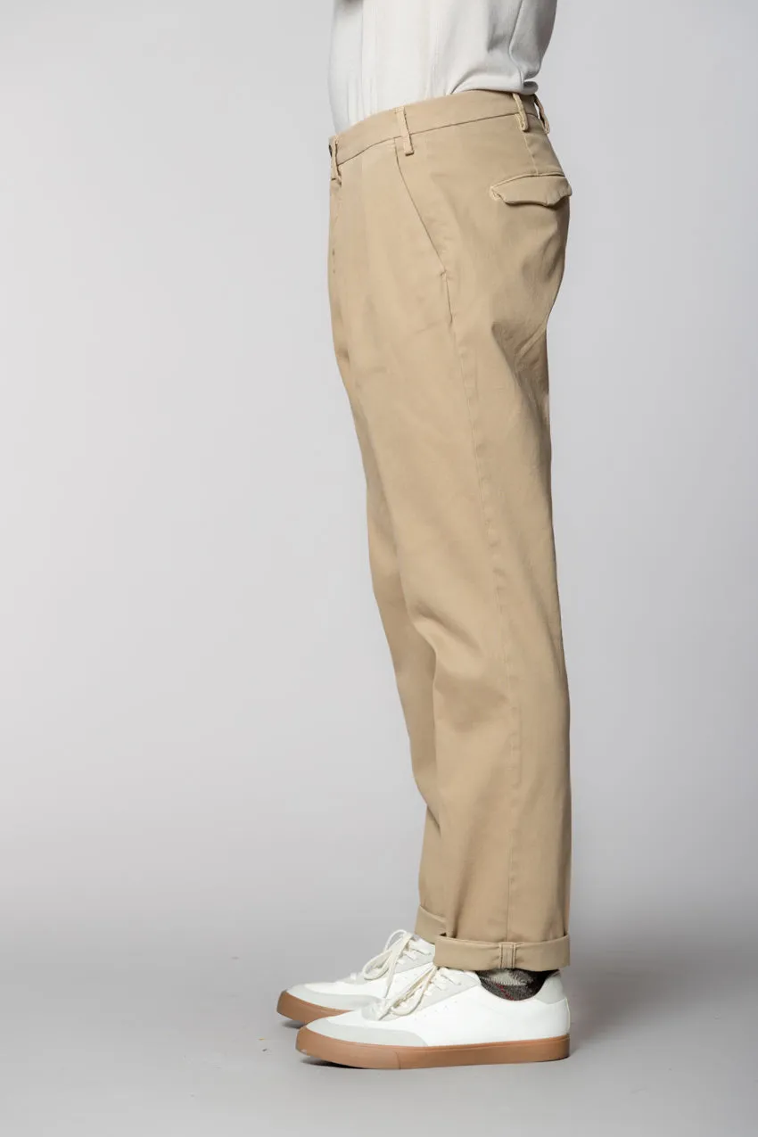 Boston 2 Pinces men's chino pants in tricot relaxed fit sold by Mason's product image thumbnail 4