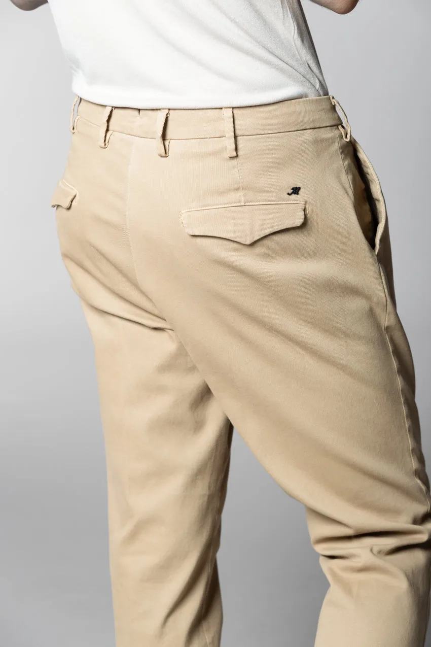 Boston 2 Pinces men's chino pants in tricot relaxed fit sold by Mason's product image thumbnail 2