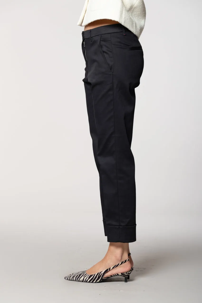 New York Carrot women’s chino trousers in gabardine carrot fit sold by Mason's product image thumbnail 4