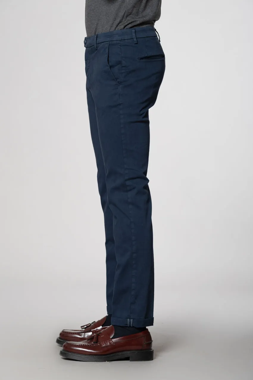 Torino Flex men's chino pants in satin slim fit sold by Mason's product image thumbnail 5