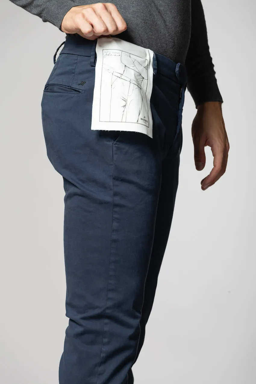 Torino Flex men's chino pants in satin slim fit sold by Mason's product image thumbnail 2