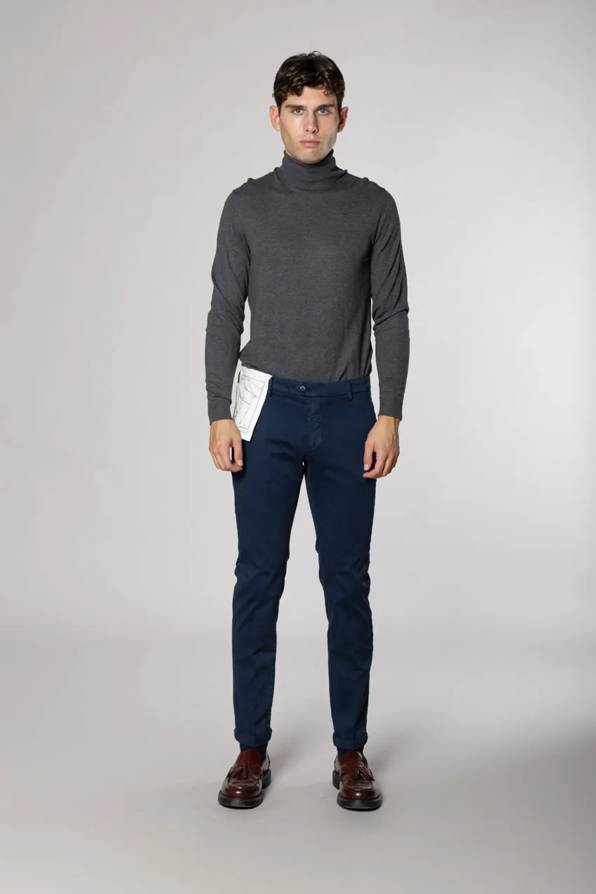 Torino Flex men's chino pants in satin slim fit sold by Mason's product image thumbnail 3