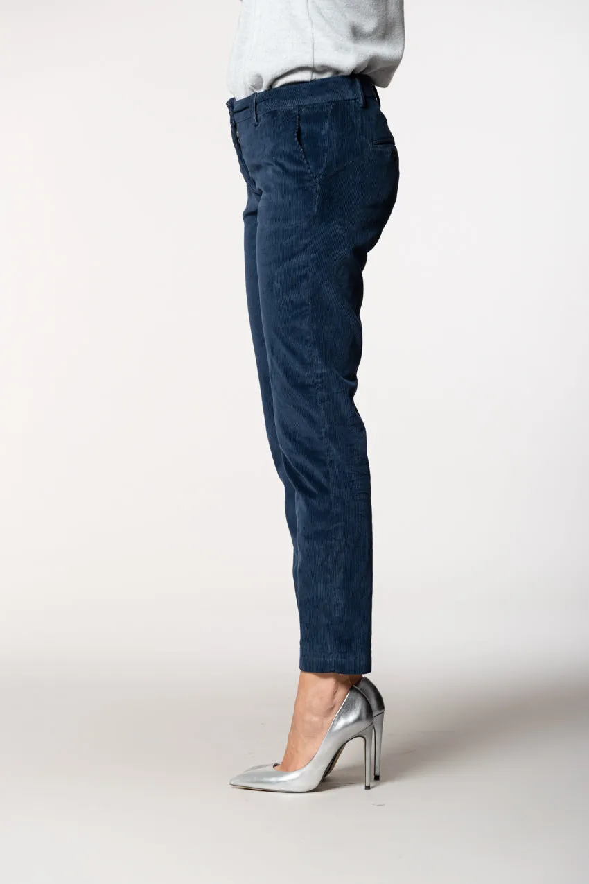 New York Slim women’s chino trousers in corduroy slim fit sold by Mason's product image thumbnail 4