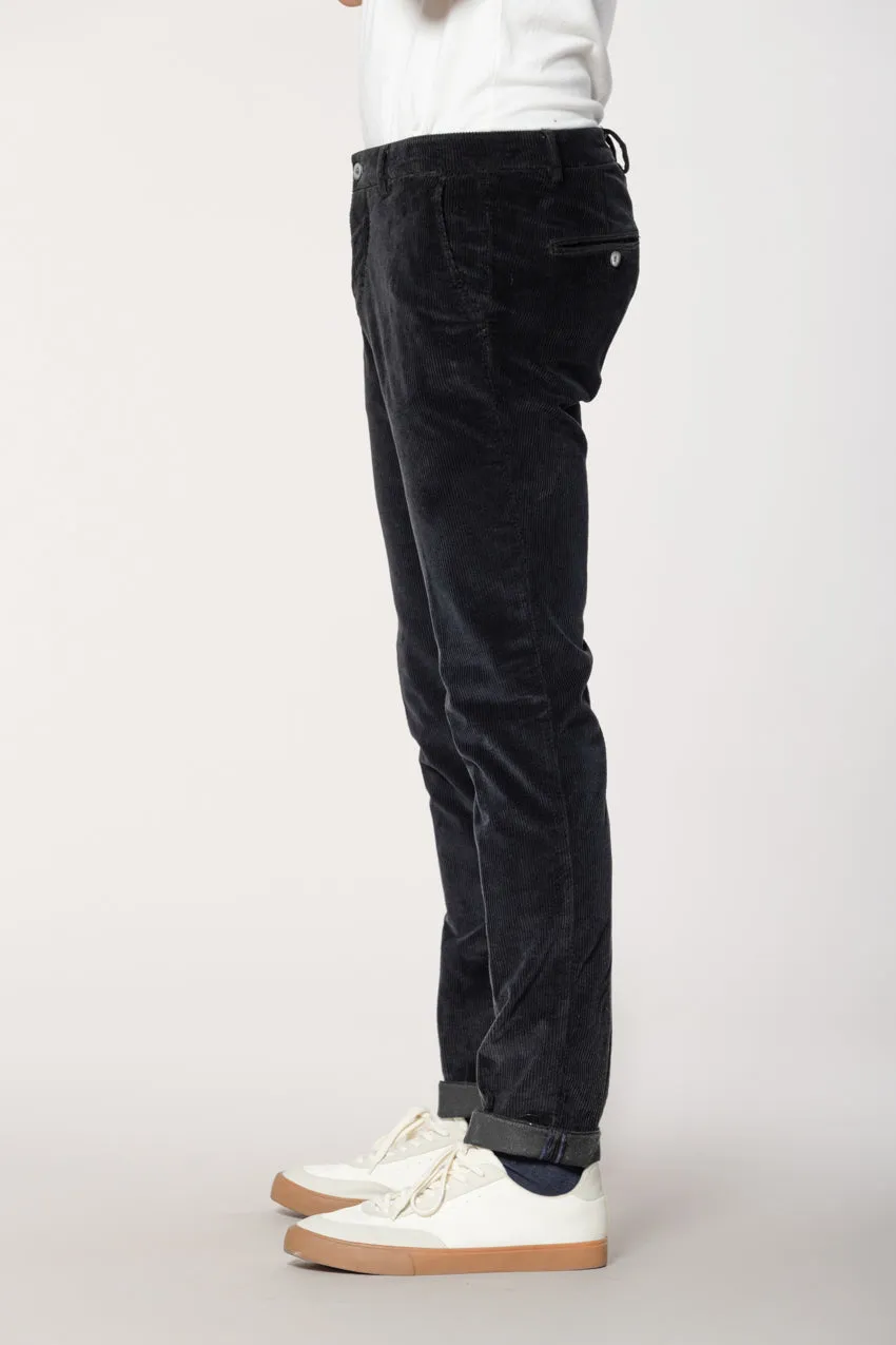 Milano men's chino pants in 500-line corduroy extra slim fit sold by Mason's product image thumbnail 5