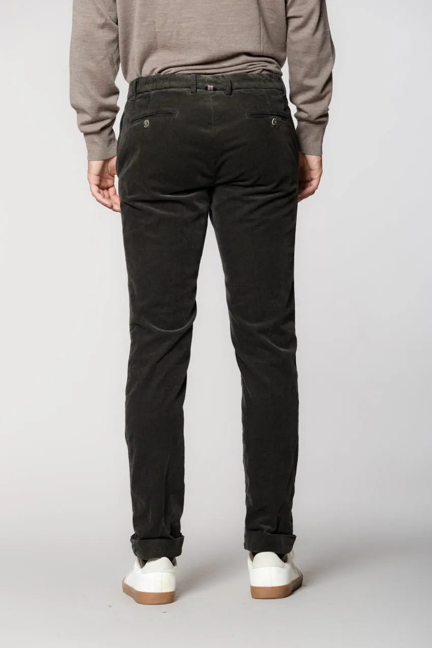 New York String men's chino jogger in 1500 rib velvet regular fit sold by Mason's product image thumbnail 5
