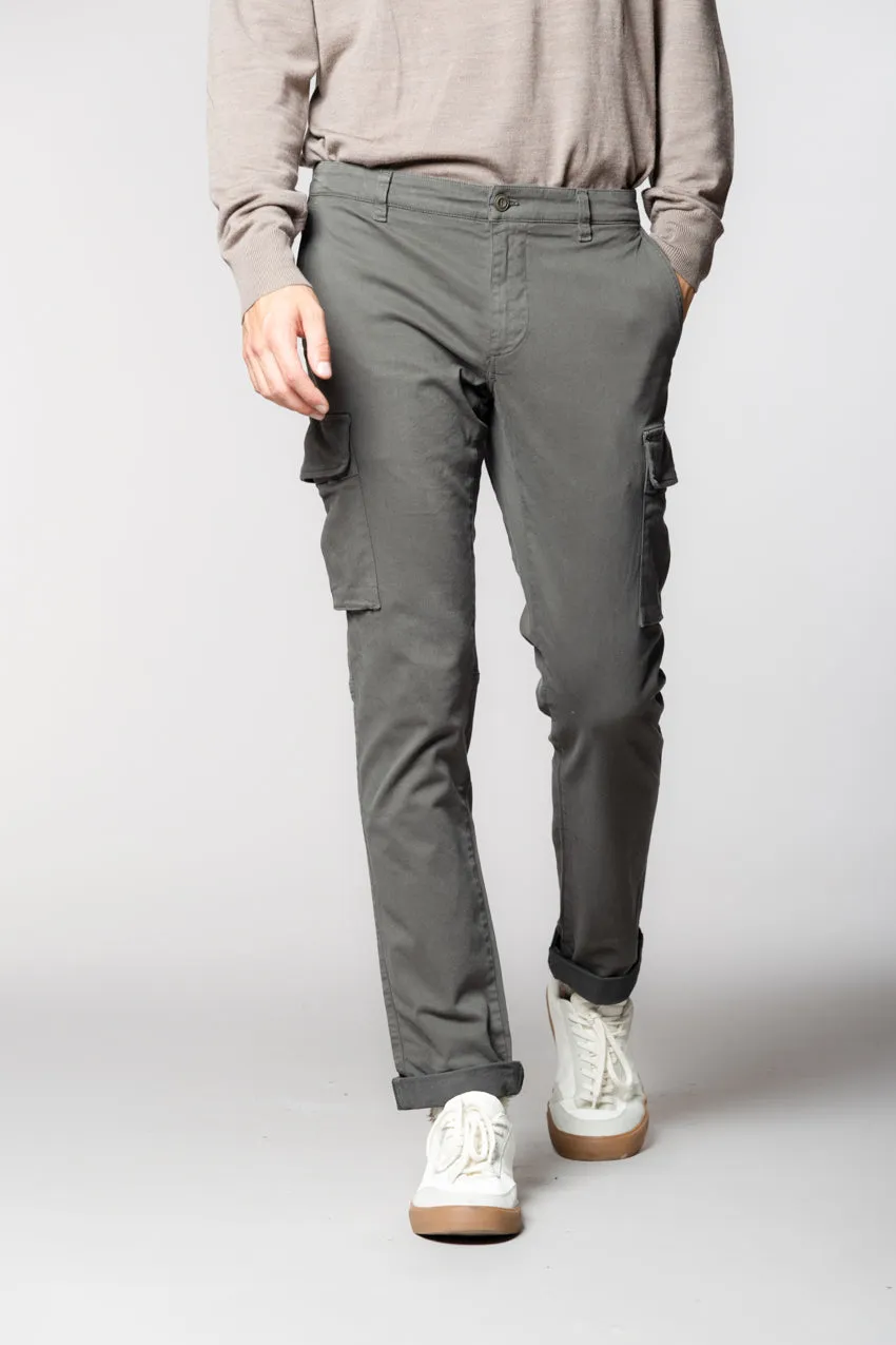Chile men’s cargo pants in gabardine stretch regular fit sold by Mason's product image thumbnail 3