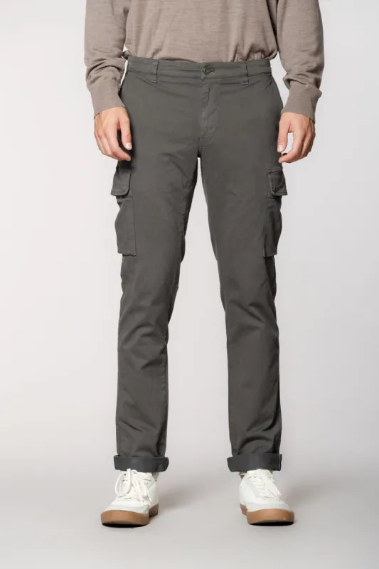 Chile men’s cargo pants in gabardine stretch regular fit sold by Mason's