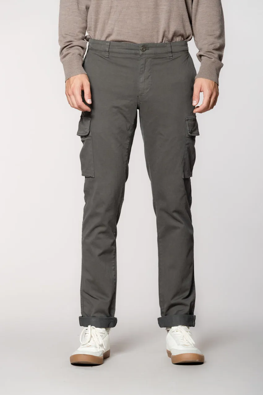 Chile men’s cargo pants in gabardine stretch regular fit sold by Mason's
