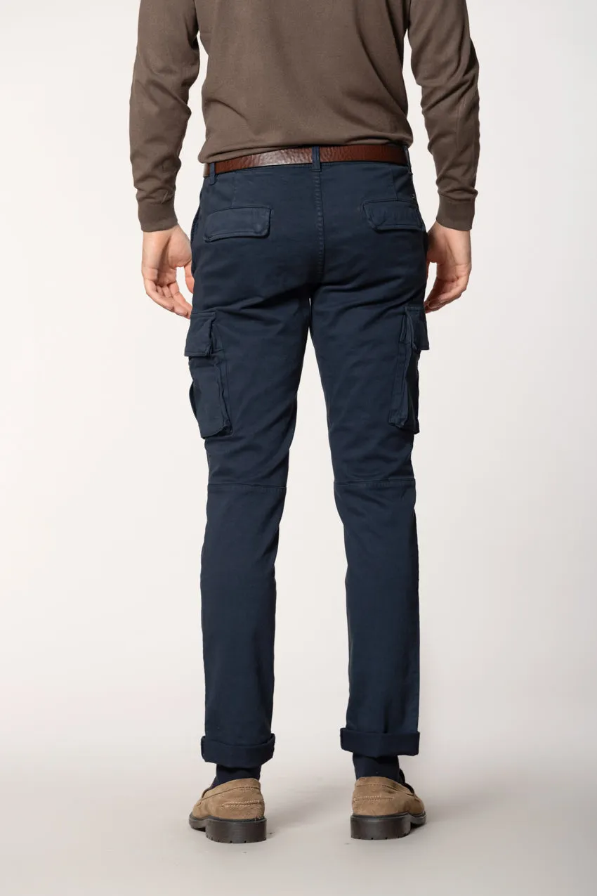 Chile men’s cargo pants in gabardine stretch regular fit sold by Mason's product image thumbnail 5