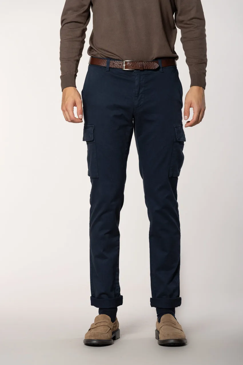 Chile men’s cargo pants in gabardine stretch regular fit sold by Mason's
