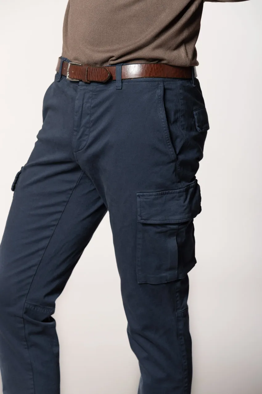 Chile men’s cargo pants in gabardine stretch regular fit sold by Mason's product image thumbnail 2