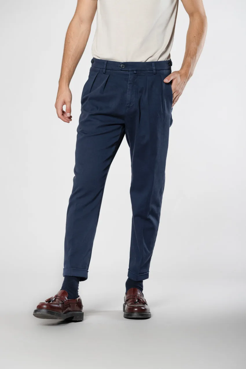 Don Johnson 2 Pinces men’s chino pants in bull carrot fit sold by Mason's product image thumbnail 3