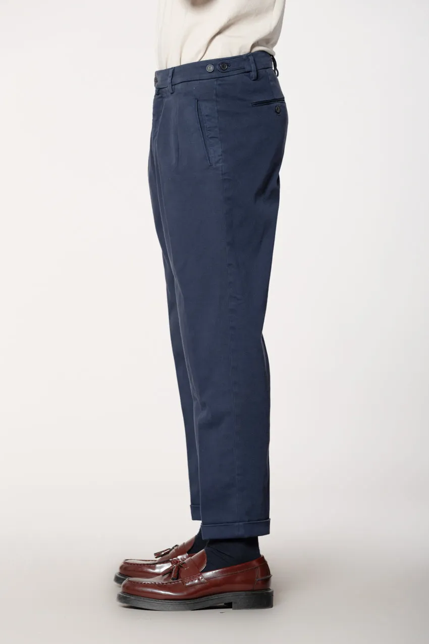 Don Johnson 2 Pinces men’s chino pants in bull carrot fit sold by Mason's product image thumbnail 4