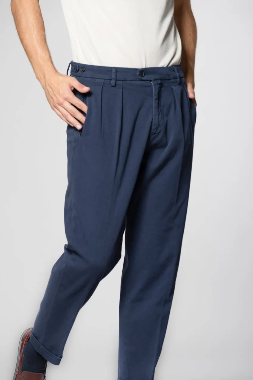Don Johnson 2 Pinces men’s chino pants in bull carrot fit sold by Mason's product image thumbnail 2