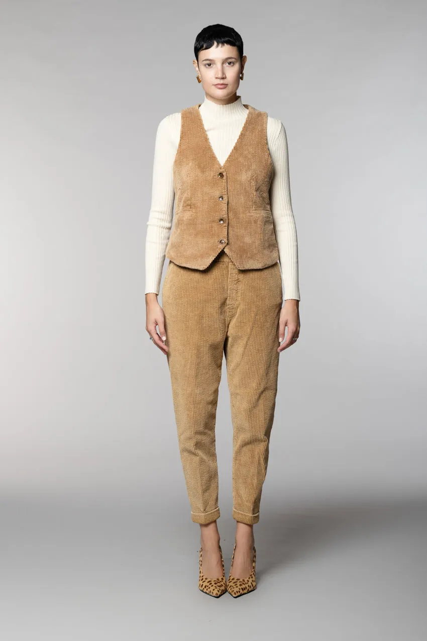 Ellen women’s gilet in wide-wale corduroy sold by Mason's product image thumbnail 5