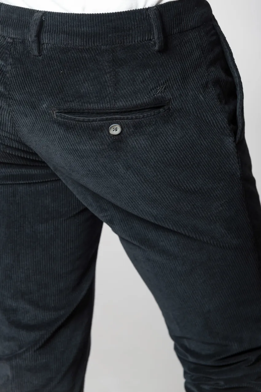 Milano men's chino pants in 500 wale corduroy extra slim fit sold by Mason's product image thumbnail 2