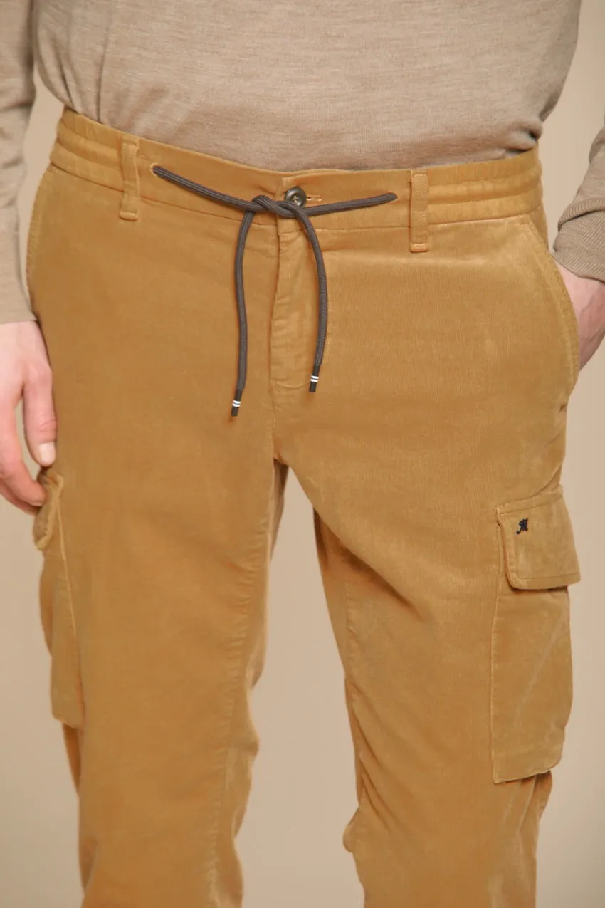Chile Jogger men's cargo trousers in 1500-wale corduroy extra slim fit sold by Mason's product image thumbnail 2
