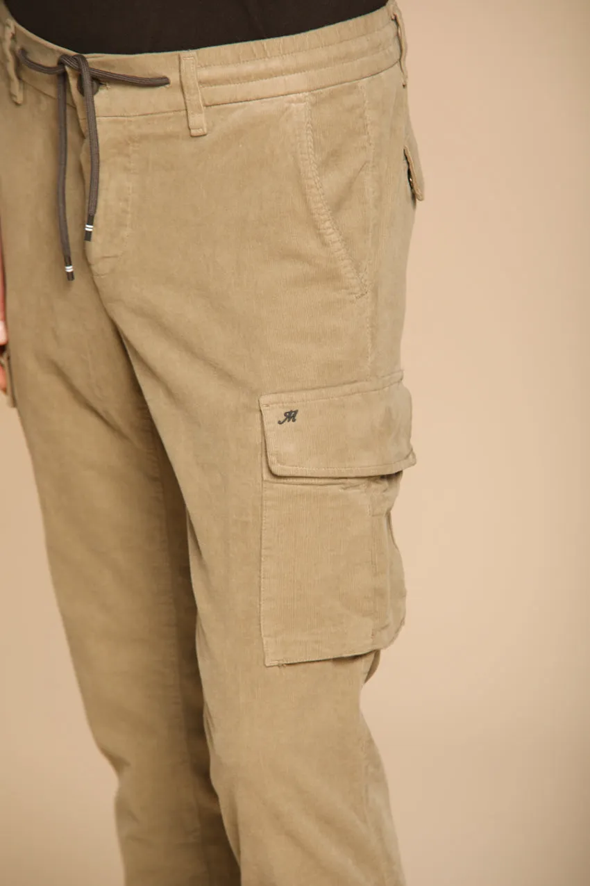 Chile Jogger men's cargo trousers in 1500-wale corduroy extra slim fit sold by Mason's product image thumbnail 2